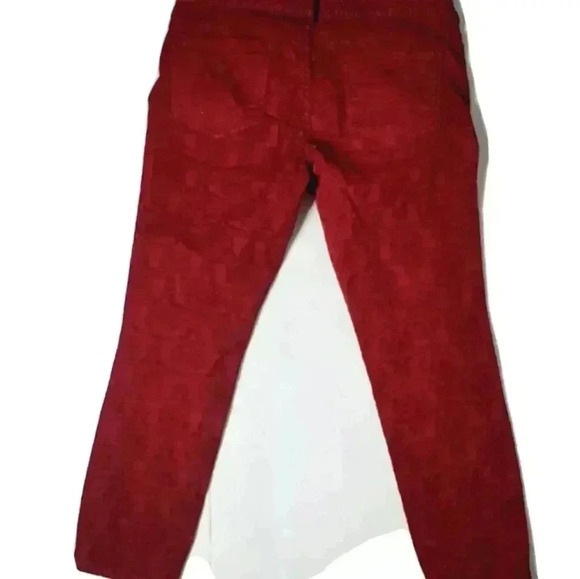 Free people womens Red Embroidered Sz 31 - Picture 2 of 8